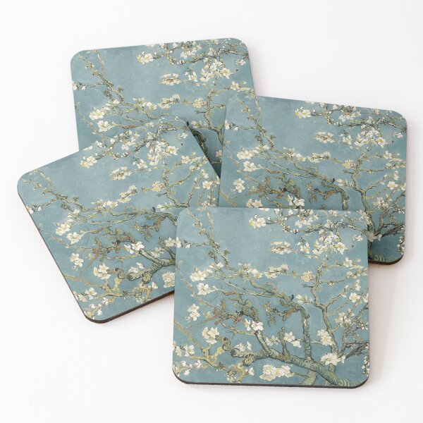 Item preview, Blossoming Almond Branches Art Print – Floral Spring Wall Decor designed and sold by AbstractAuraArt.