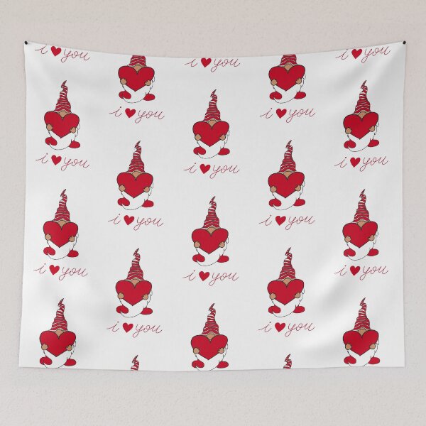 Item preview, I Love You Gnome – Cute Valentine’s Day Heart Design designed and sold by SimoesArtistry.