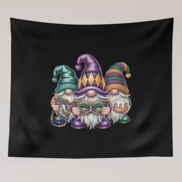 Item preview, Mardi Gras Gnomes designed and sold by jkrphoto.