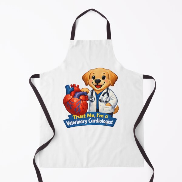 Item preview, Trust Me, I’m a Veterinary Cardiologist – Funny Dog Doctor Illustration designed and sold by Bettybee00.