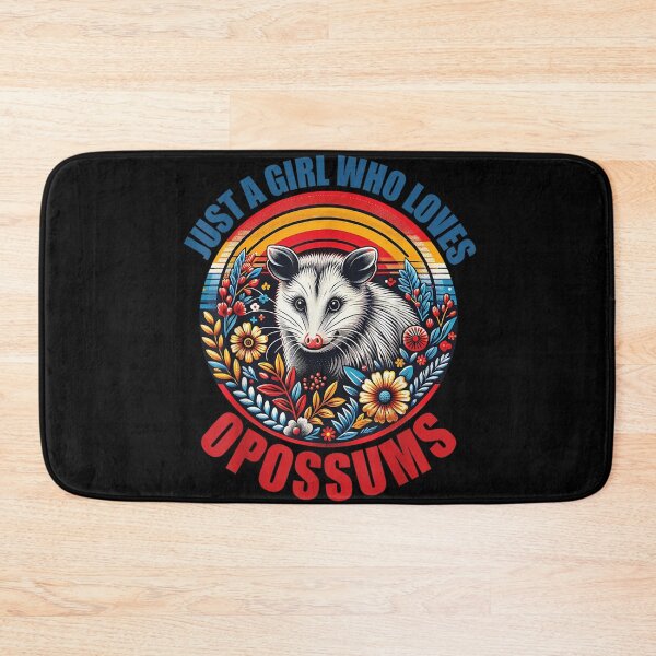 Item preview, Girls Opossums-Shirt Kids Teen Just A Girl Who Loves Possum , Opossum Gift For Mom Dad Kids designed and sold by Opossum GIFT ★★★★★.