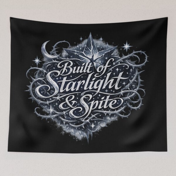 Item preview, Built of Starlight & Spite – Celestial Gothic Phrase designed and sold by Mouraludia.