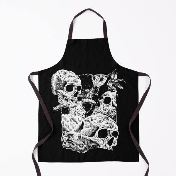 Item preview, Death metal skull and flower designed and sold by Faissal Thomass.