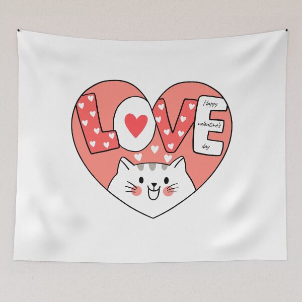 Item preview, Happy Valentine’s Day And Heart. designed and sold by Dinasshop.