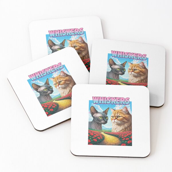 Item preview, Whiskers cats designed and sold by TeeARTHY.