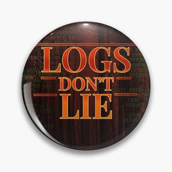 Item preview, Logs Don’t Lie – Developer Code T-Shirt designed and sold by Karen-Re.