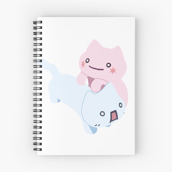 Item preview, Two cute cats pink and blue emoticons designed and sold by Je-ssii.