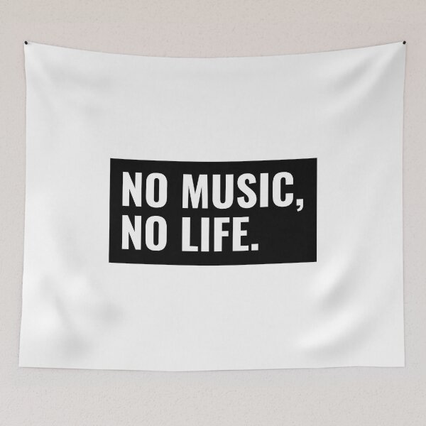 Item preview, NO MUSIC, NO LIFE designed and sold by knight studio 77.
