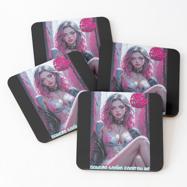 Item preview, Neon Noir Girlfriend - Danger Looks Good on Me designed and sold by Mark Mentzer.