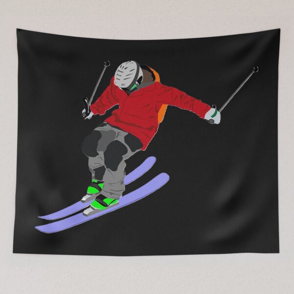Item preview, Skier or Snowboard sports designs designed and sold by Lovemountain.