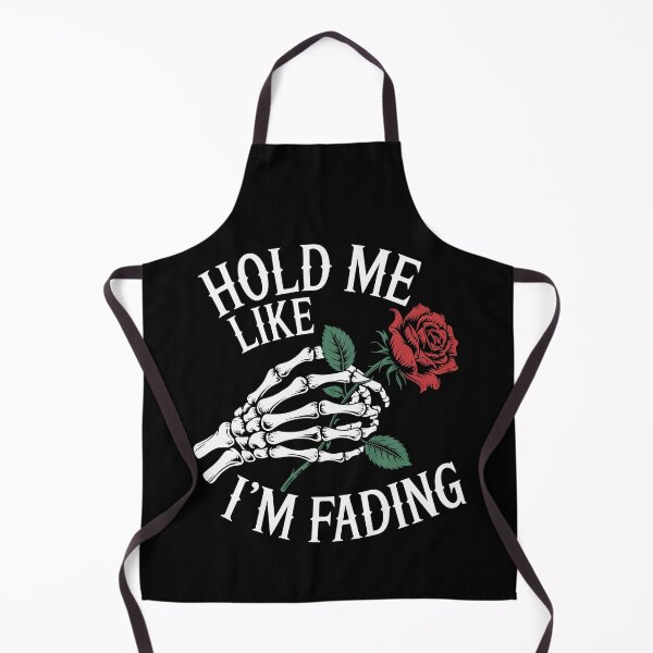 Item preview, Hold me like im fading skeleton hand red rose designed and sold by Faissal Thomass.
