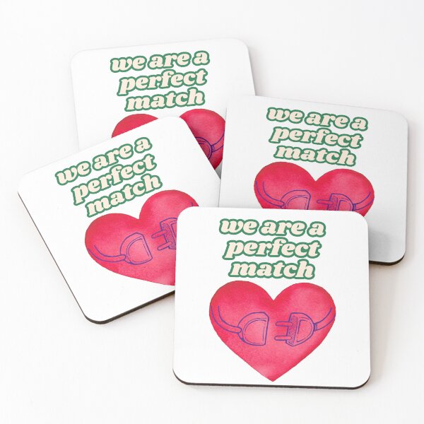 Item preview, We are a perfect match designed and sold by No socks.