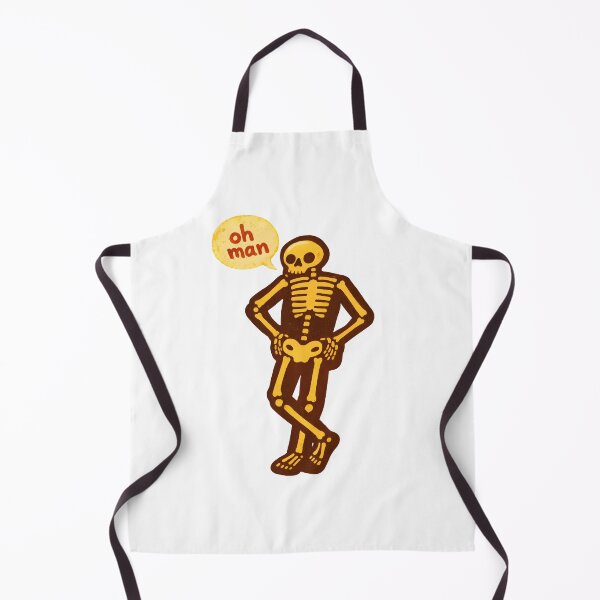 Item preview, Funny Skeleton "Oh Man" Retro Illustration designed and sold by Senkov.