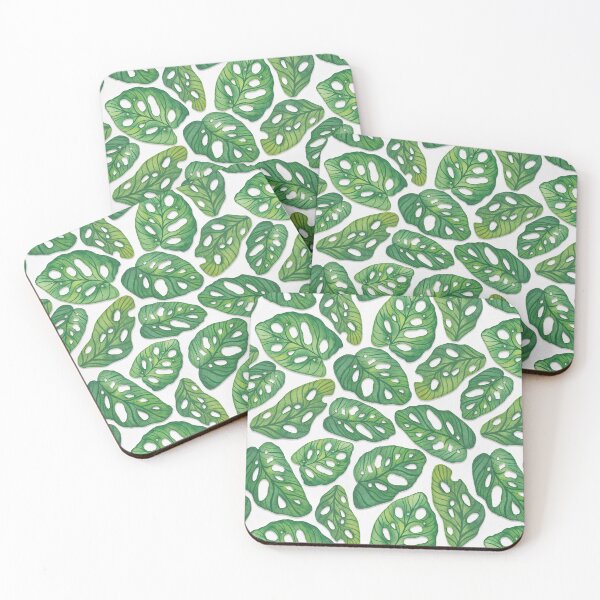 Item preview, MONSTERA-Bright Bold Green Botanical Watercolor Pattern designed and sold by THE COLOR ALCHEMY.