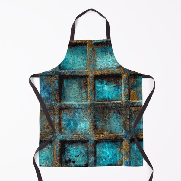 Item preview, Urban Industrial Blue Metal Luxuriously Rusty Design Art designed and sold by DEC02.