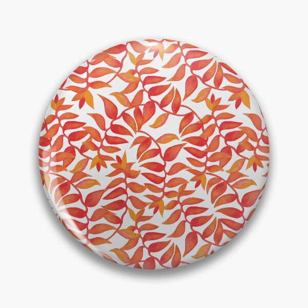 Item preview, HELICONIA-Warm Red Tropical Flowers designed and sold by THE COLOR ALCHEMY.