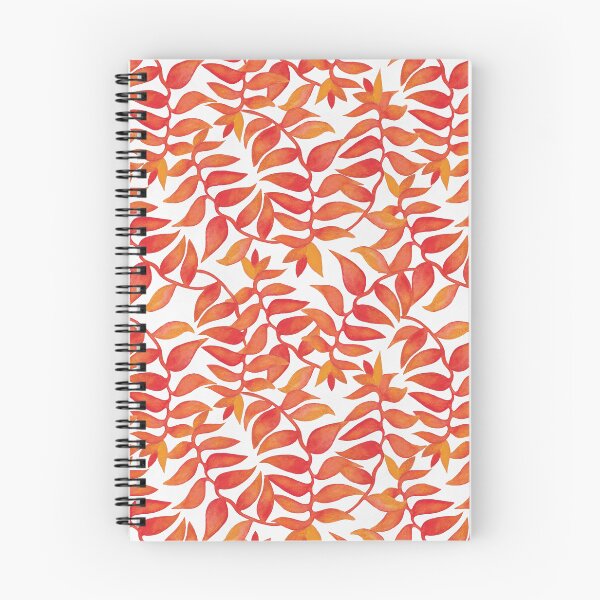 Item preview, HELICONIA-Warm Red Tropical Flowers designed and sold by THE COLOR ALCHEMY.