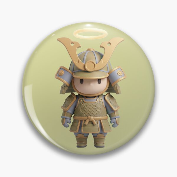 Item preview, The Life Samurai: The "Peaceful Warrior" (Pastel & Powerful) Tulpa designed and sold by CleverCulture.