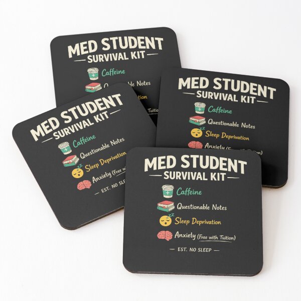 Item preview, Med Student Survival Kit - Funny Medical School Student Gift designed and sold by medoutfits.