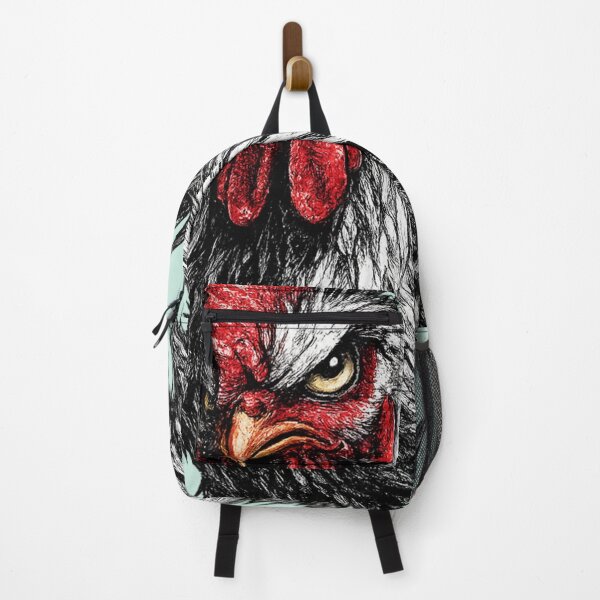 Item preview, Retro Noir Rooster Sketch – AI Ink Illustration with Red Beak & Yellow Feet designed and sold by Cleora Visuals.