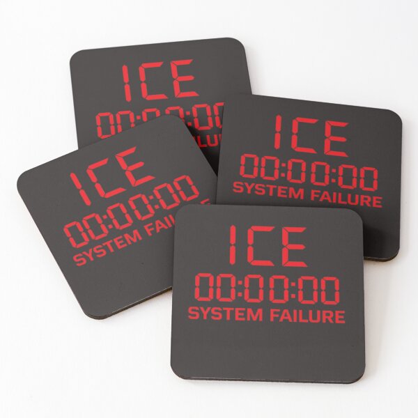 Item preview, ICE Countdown Protest Shirt – SYSTEM FAILURE LED Design designed and sold by Youpiworld.