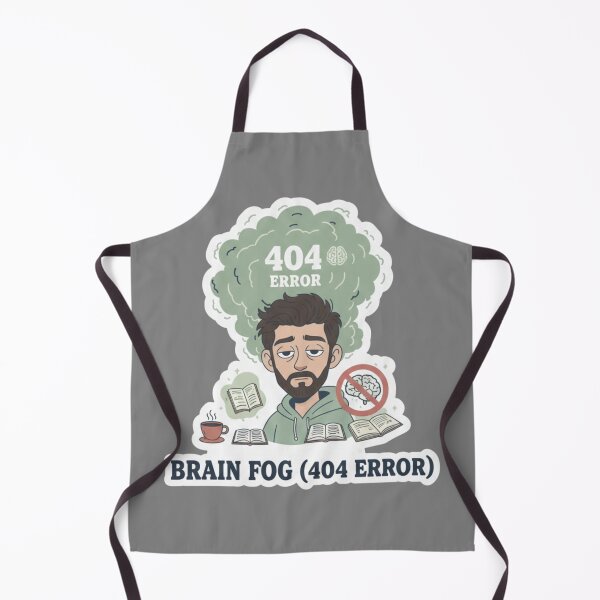 Item preview, Brain Fog 404 Error Medical Student Academic Burnout designed and sold by medoutfits.