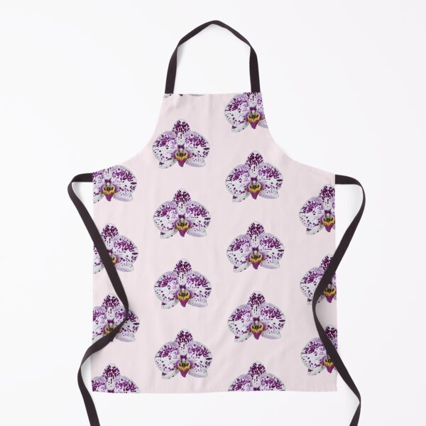 Item preview, spotted purple orchid flower sticker designed and sold by inainart.