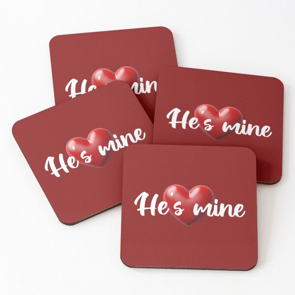 Item preview, He's mine red heart designed and sold by Mahakamel.