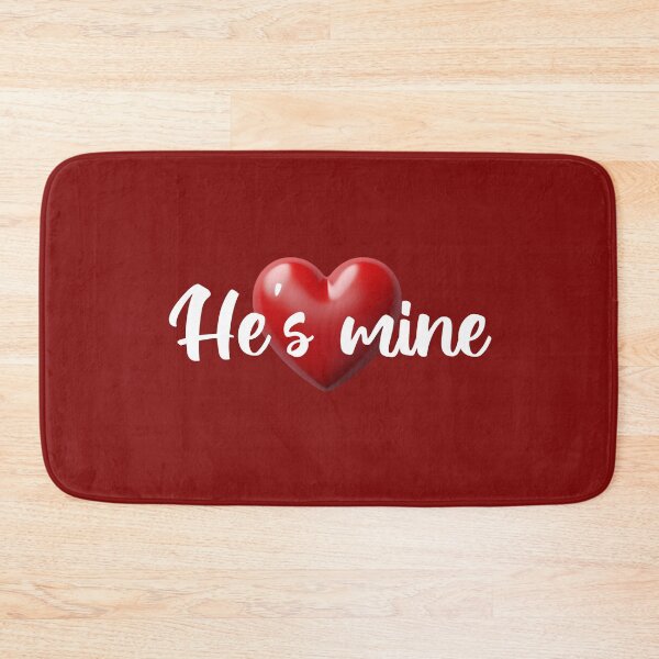 Item preview, He's mine red heart designed and sold by Mahakamel.