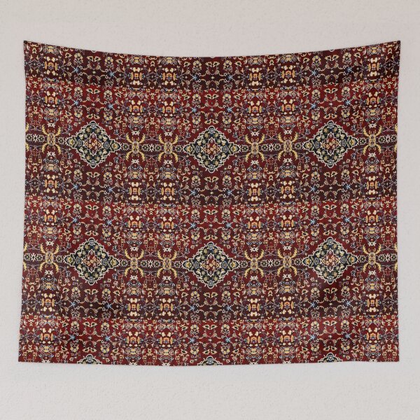 Item preview, Islamic Floral Prayer Rug Pattern Inspired by Masjid Al Haram designed and sold by D-Islamic.