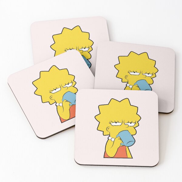 Item preview, Lisa drinking coffee designed and sold by LuloCreative.
