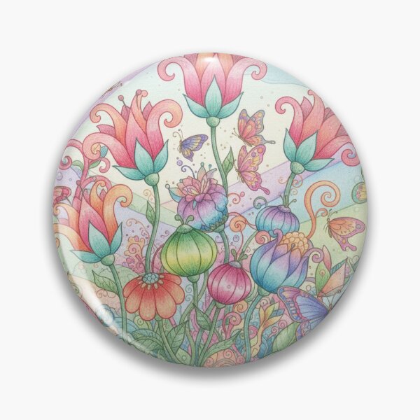 Item preview, Butterflies & Flowers designed and sold by ArtofDissent.