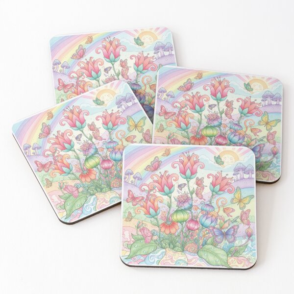 Item preview, Butterflies & Flowers designed and sold by ArtofDissent.
