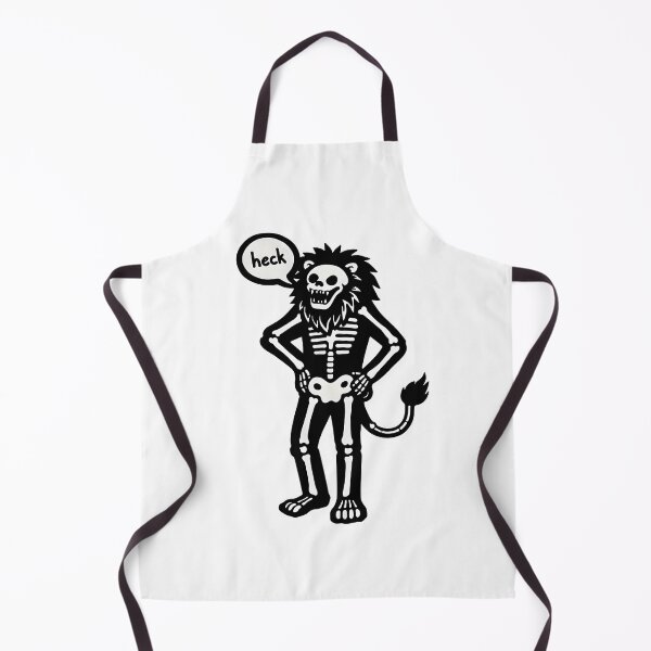 Item preview, Funny Werewolf Skeleton Saying Heck designed and sold by Senkov.