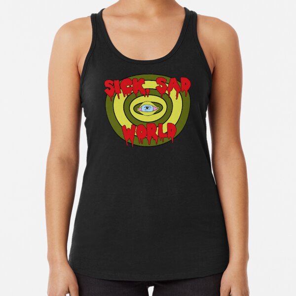 Sick Sad World Racerback Tank Top