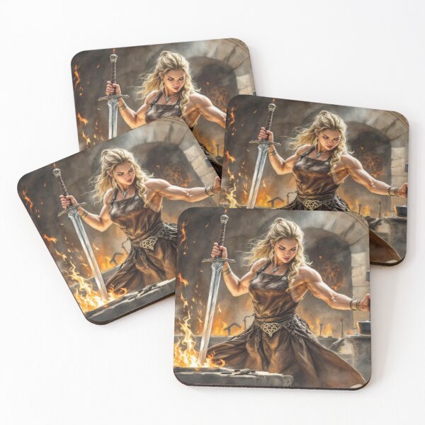 Item preview, Female blacksmith (Celtic) designed and sold by jefboutique6150.
