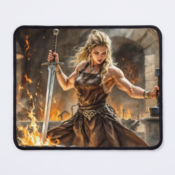 Item preview, Female blacksmith (Celtic) designed and sold by jefboutique6150.
