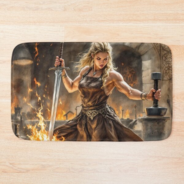 Item preview, Female blacksmith (Celtic) designed and sold by jefboutique6150.