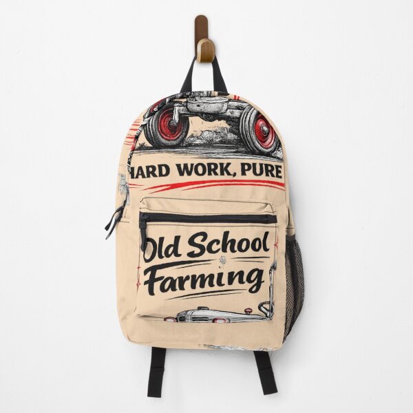 Item preview, AI Vintage Tractor Line Art – Old School Farming Farmer Illustration | “Hard Work, Pure Country” designed and sold by Cleora Visuals.