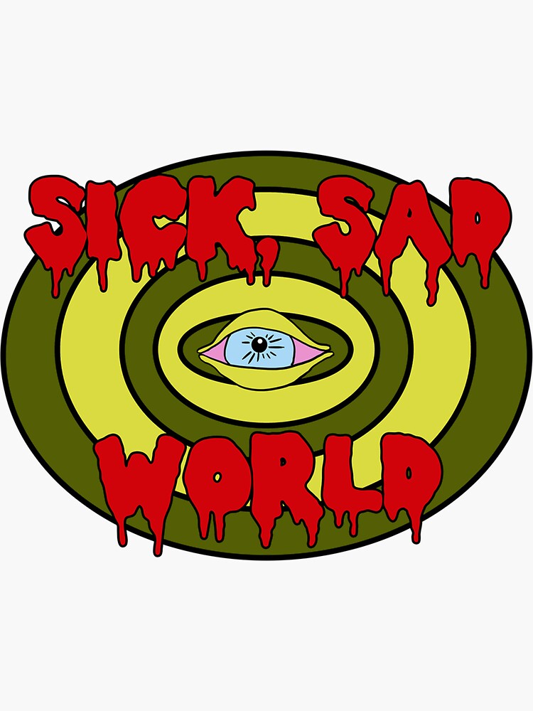 sick sad world tattoo