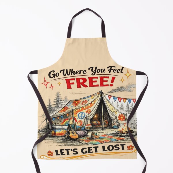 Item preview, Hippie Camping Tent Ink Drawing – Retro Outdoor Adventure | AI Line Art designed and sold by Cleora Art .