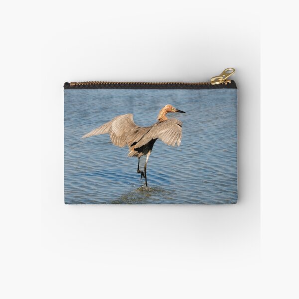 Item preview, Reddish Egret Dancing for Fish designed and sold by Debra Martz.