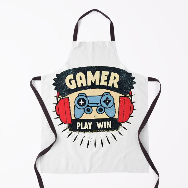 Item preview, Retro Vintage Gamer Badge – "Play Win" Gaming Illustration designed and sold by ART ATTACK ZONE.