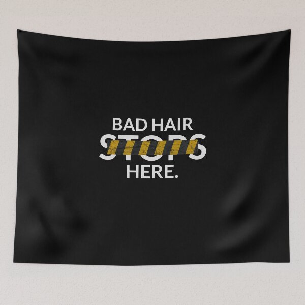 Item preview, Bad Hair Stops Here Barber Apparel T-Shirt designed and sold by KLoCoShop.