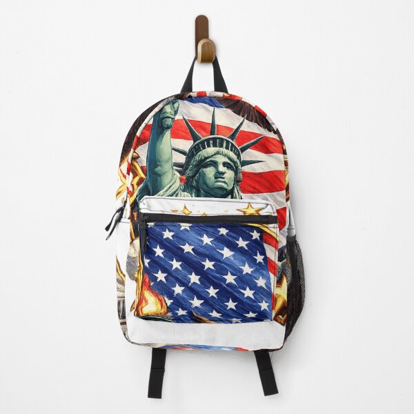 Item preview, American Freedom Logo – USA Flag with Golden Stars designed and sold by K2M.