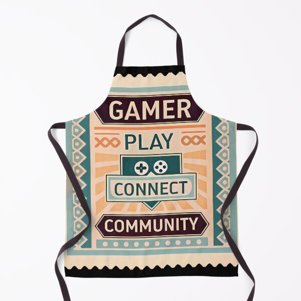 Item preview, Retro Gamer Badge Play Win Gaming Illustration designed and sold by ART ATTACK ZONE.
