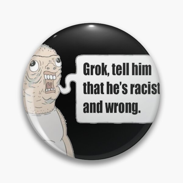 Item preview, Grok Funny Stupid | Midwit Smartass AI Meme designed and sold by Based History.