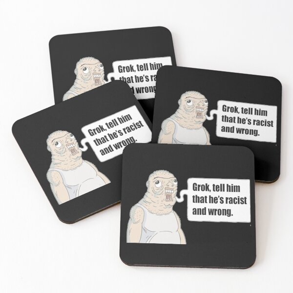 Item preview, Grok Funny Stupid | Midwit Smartass AI Meme designed and sold by Based History.
