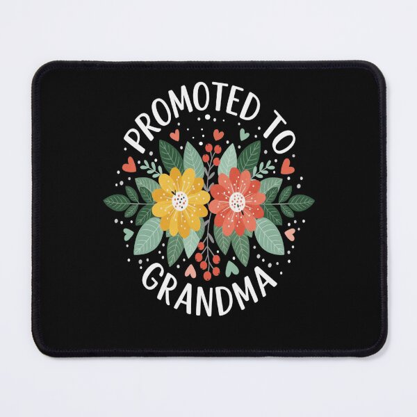 Item preview, Promoted to Grandma Floral Announcement Design designed and sold by FreeArt2.
