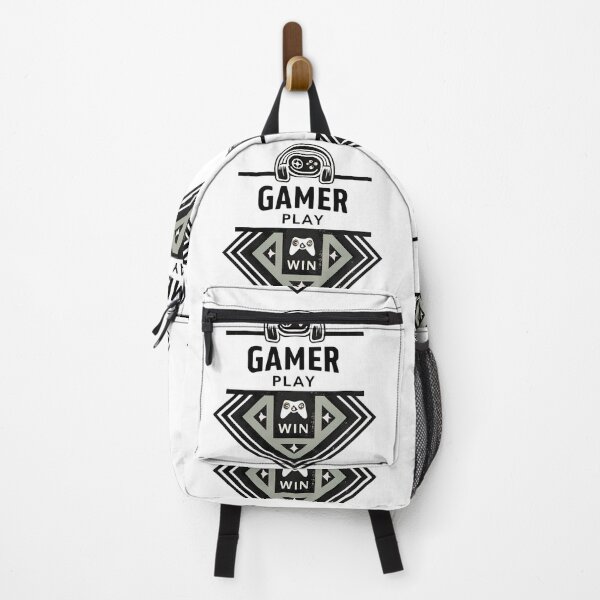 Item preview, Art Vintage Gamer Badge Play Win Gaming Illustration designed and sold by ART ATTACK ZONE.